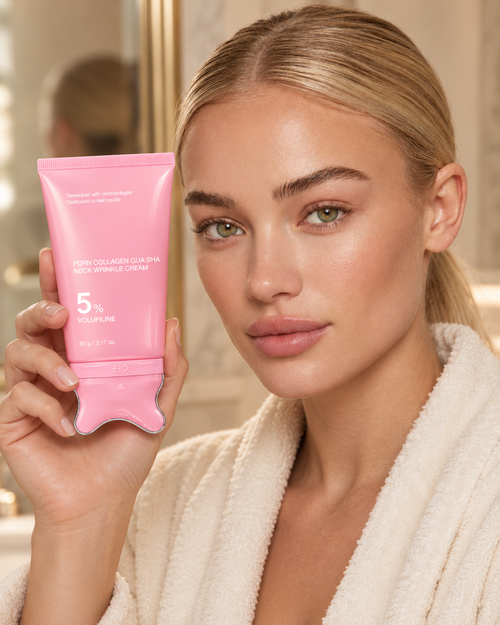 Crème Cou au Collagène avec Embout Gua Sha – 90 g
